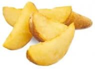 Овощи замороженные Україна картофельные ломтики с кожурой 500 г (4800027005004)