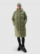 Пуховик женский зимний 4F DOWN JACKET F476 4FWAW24TDJAF476-43S р.S хаки