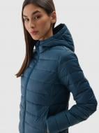 Куртка жіноча демісезонна 4F DOWN JACKET F468 4FWAW24TDJAF468-46S р.S синя