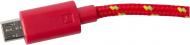Кабель Luxe Cube 1 м красный (TEXTILE USB MICRO TO USB RED)