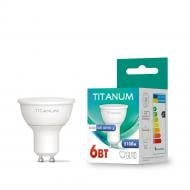 Лампа светодиодная TITANUM 6 Вт MR16 матовая GU10 220 В 4100 К 27006