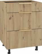 Тумба нижняя Няш-3 60х82х54,5 (1+2) МС Тея дуб артизан/дуб артизан Грейд