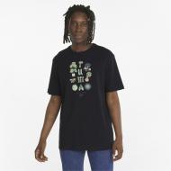 Футболка Puma Downtown Graphic Tee 53367301 р.M черный