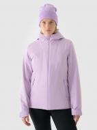 Куртка женская зимняя 4F TECHNICAL JACKET F572 4FWAW24TTJAF572-52S р.S фиолетовая