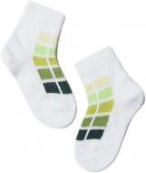 Носки детские для девочек Conte-Kids TIP-TOP 217 р.8 бело-салатовый