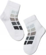 Носки детские для девочекдля мальчиков Conte-Kids TIP-TOP 217 р.8 бело-серый