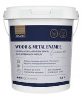 Эмаль акриловая акриловая Kolorit Wood and Metal Enamel полумат TVT G470 0,9 л Эмаль акриловая акриловая Kolorit Wood and Metal Enamel полумат TVT G470 0,9 л