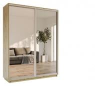 Шкаф-купе Garant ДСП 1200x600x2200 мм дуб артизан двери зеркало Шкаф-купе Garant ДСП 1200x600x2200 мм дуб артизан двери зеркало