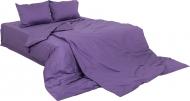 Комплект постільної білизни Solid 2,0 сімейний фіолетовий La Nuit