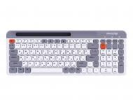 Клавіатура бездротова Maxxter KBW-02G-UA (KBW-02G-UA) ножичний механізм grey