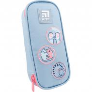 Пенал шкільний Hugs&Kittens K22-662-11 KITE блакитний