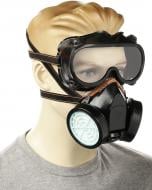 ВИТРИНА! Респиратор COMPASS с очками  F-032-A