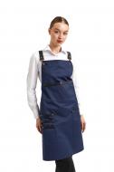 Фартух із нагрудником Lux-Form Шкіра р. універсальний синій