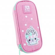 Пенал шкільний Cat Corn K22-662-7 KITE рожевий