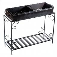 Мангал Metalzavod M15-4D на 15 шампуров 4 мм на дровнице Мангал Metalzavod M15-4D на 15 шампуров 4 мм на дровнице