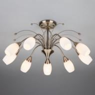 Люстра стельова Strotskis Ginevra 22080/9 9x40 Вт E14 антична бронза