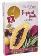 Свічка ароматична Pako-If чайна набір 6 шт. Тропічні Фрукти