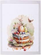 Полотенце пасхальное ПАСХА Пасхальные сладости 40x60 см Homeline разноцветный