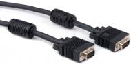 Кабель мультимедийный Vinga VGA 15 м черный (VGA03-15.0)