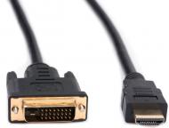 Кабель мультимедійний Vinga HDMI 3 м чорний (HDMIDVI01-3.0)