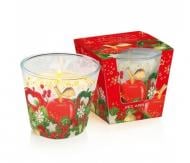 Свеча ароматическая Bartek Candles Сочельник (стекло 115 г)