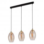 Подвес TK Lighting Sebo 250 мм 3PL-4635 3x15 Вт E27 янтарный