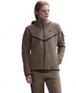 Джемпер Nike W NSW TCH FLC WR FZ HDY 2 HV6747-233 р.S коричневий