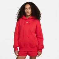 Джемпер Nike W NSW PHNX FLC OS PO HOODIE DQ5860-657 р.S червоний