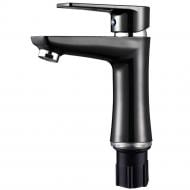 Смеситель для умывальника PLAMIX Oscar-001 Black PM0024