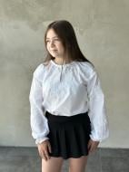 Вышиванка для девочек Эдельвика р.128 белый 285-26/00