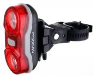 Ліхтарик MaxxPro SL+B-596 червоний із чорним