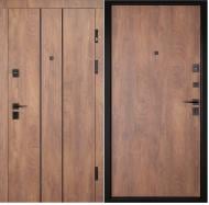 Дверь входная Abwehr КС (585+0) 086L (СДК)+ (СДК) спил дерева коньячный 2050х860 мм левая