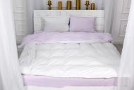 Комплект постільної білизни Велюр Winter Delicate 28-0049 Hortensia 143х210 см бузковий/білий MirSon Комплект постільної білизни Велюр Winter Delicate 28-0049 Hortensia 143х210 см бузковий/білий MirSon