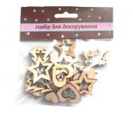 Декор из фанеры Новогодний микс Аплі Краплі