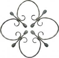 Орнамент кованый Виньетка 380x330 мм 12x6 мм (20/2)