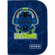 Пенал школьный Cyber K22-622-8 KITE синий