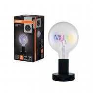 Настольная лампа Ledvance LETTER TABLE 1x1,2 Вт E27 черный 1906 MUSIC Настольная лампа Ledvance LETTER TABLE 1x1,2 Вт E27 черный 1906 MUSIC