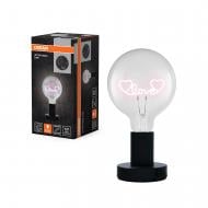 Настольная лампа декоративная Ledvance LETTER TABLE 1x1,2 Вт E27 черный 1906 LOVE Настольная лампа декоративная Ledvance LETTER TABLE 1x1,2 Вт E27 черный 1906 LOVE