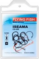 Крючок Flying Fish CS-208(12) №12 10 шт. рыболовный ISEAMA Ring BN