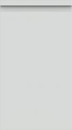 Фасад для кухни Грейд серый матовый 713x296 нижний правый/верхний левый/ урбан