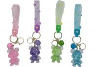 Брелоки для ключей OneForFun Clip On Хрустальный мишка