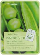 Маска для лица Tony Moly с экстрактом соевых бобов Pureness 100 Placenta Mask Sheet 21 мл 1 шт.