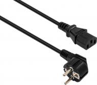 Кабель живлення Vinga 3 м чорний (VCPPC75C133BK) C13