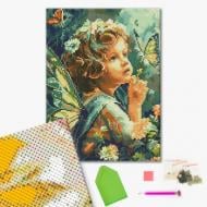 Алмазная мозаика Шепот крыльев 30х40 см Brushme