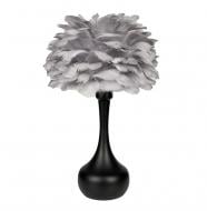 Настольная лампа Berger 1x40 Вт E27 черно-серый 7030-TL-1 Black-Gray