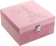 Скринька Ейфель пудровий 20x20x10