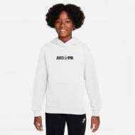 Джемпер K NSW CLUB FLC HDY JDI HBR IB2644-100 р.S білий