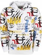 Джемпер Puma Booster Hoodie AOP 53413403 р. 2XL разноцветный