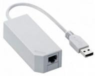 Перехідник Atcom USB – Ethernet 0,15 м білий (7806)
