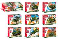Конструктор Iblock Армия, 8 видов в ассортименте PL-920-159
